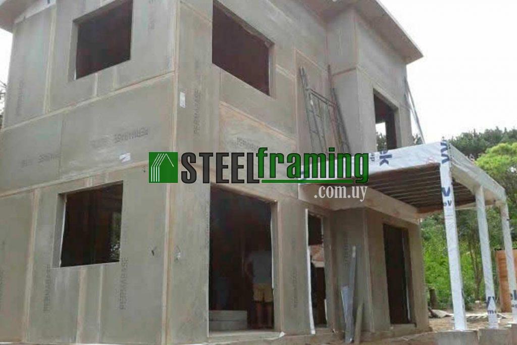 Proyectos casas prefabricadas, steel framing y construcción en seco Uruguay