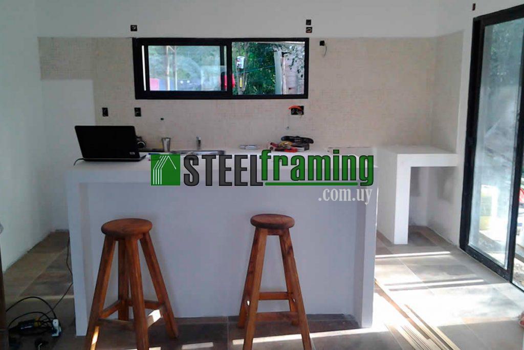 Proyectos casas prefabricadas, steel framing y construcción en seco Uruguay