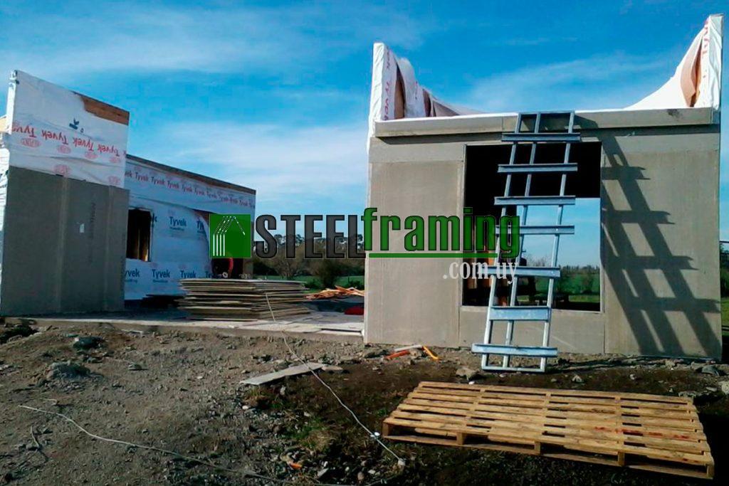 Proyectos casas prefabricadas, steel framing y construcción en seco Uruguay