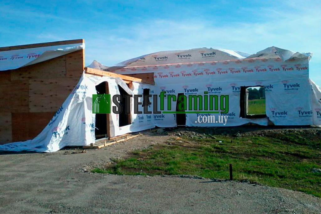 Proyectos casas prefabricadas, steel framing y construcción en seco Uruguay