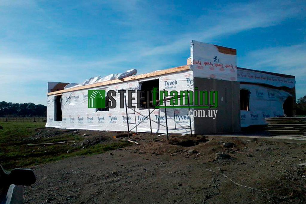Proyectos casas prefabricadas, steel framing y construcción en seco Uruguay