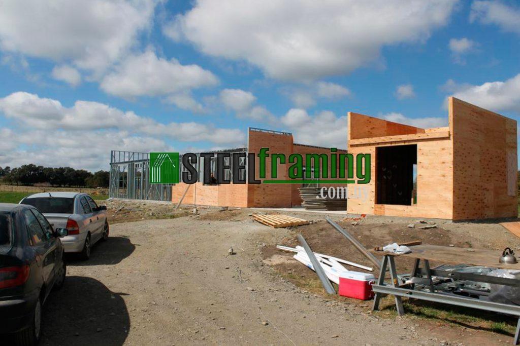 Proyectos casas prefabricadas, steel framing y construcción en seco Uruguay