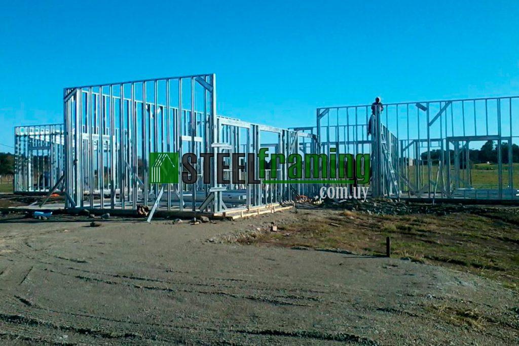 Proyectos casas prefabricadas, steel framing y construcción en seco Uruguay
