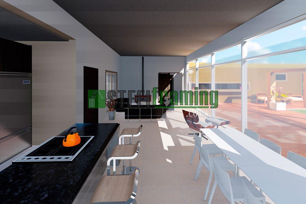 Proyectos casas prefabricadas, steel framing y construcción en seco Uruguay