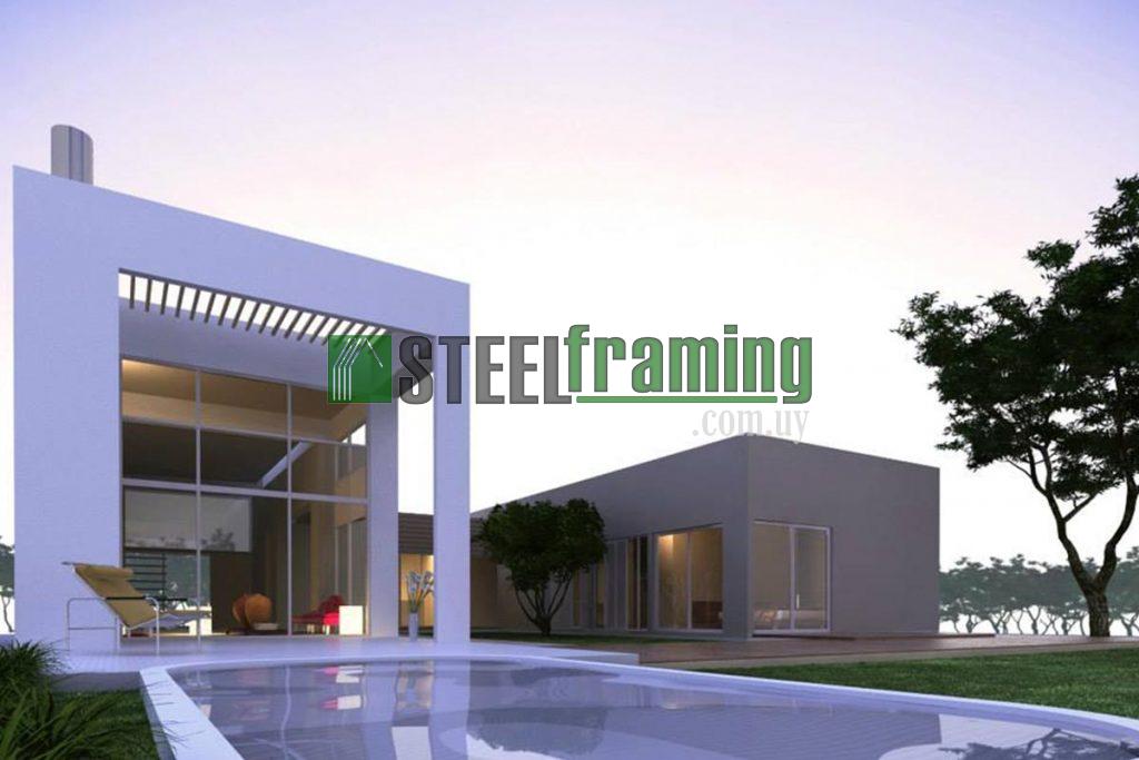 Proyectos casas prefabricadas, steel framing y construcción en seco Uruguay