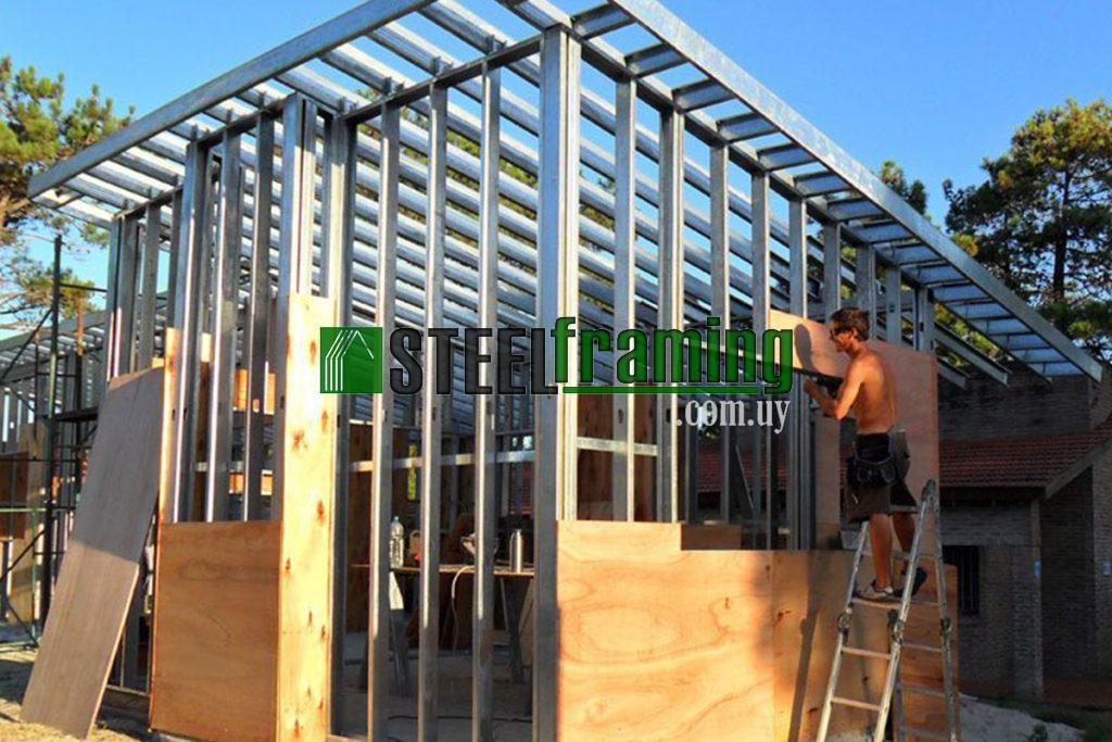 Proyectos casas prefabricadas, steel framing y construcción en seco Uruguay
