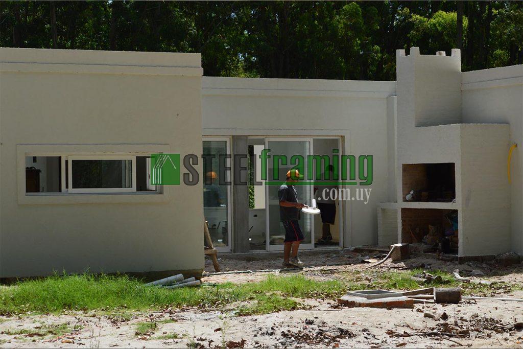 Proyectos casas prefabricadas, steel framing y construcción en seco Uruguay