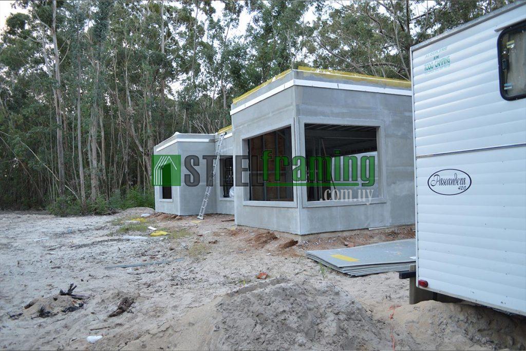 Proyectos casas prefabricadas, steel framing y construcción en seco Uruguay