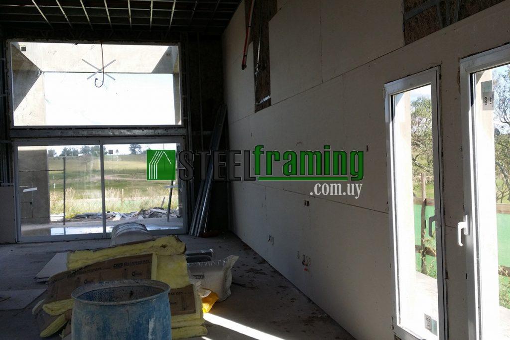 Proyectos casas prefabricadas, steel framing y construcción en seco Uruguay