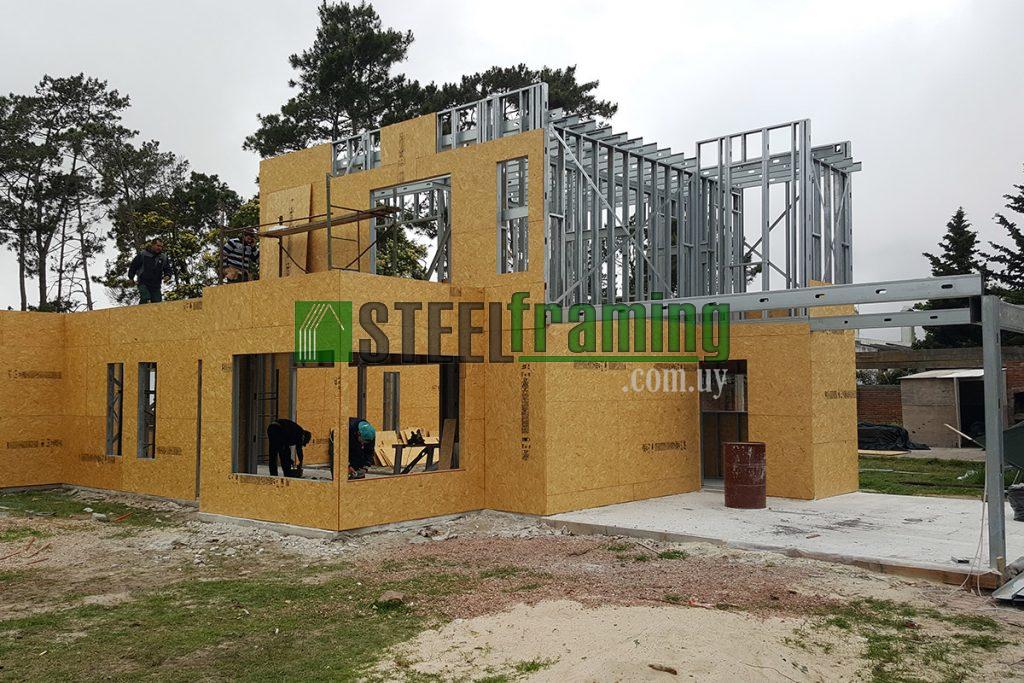 Proyectos casas prefabricadas, steel framing y construcción en seco Uruguay