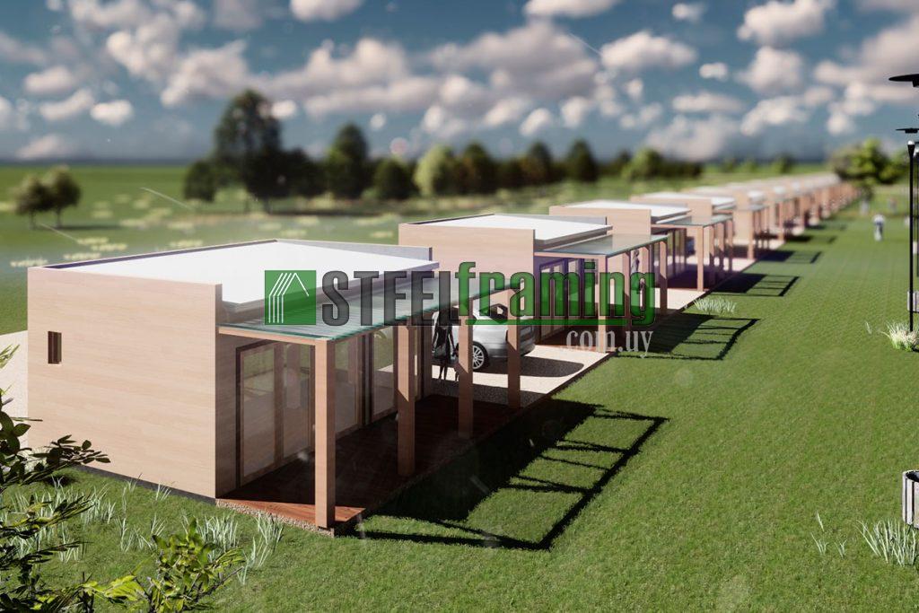 Proyectos casas prefabricadas, steel framing y construcción en seco Uruguay