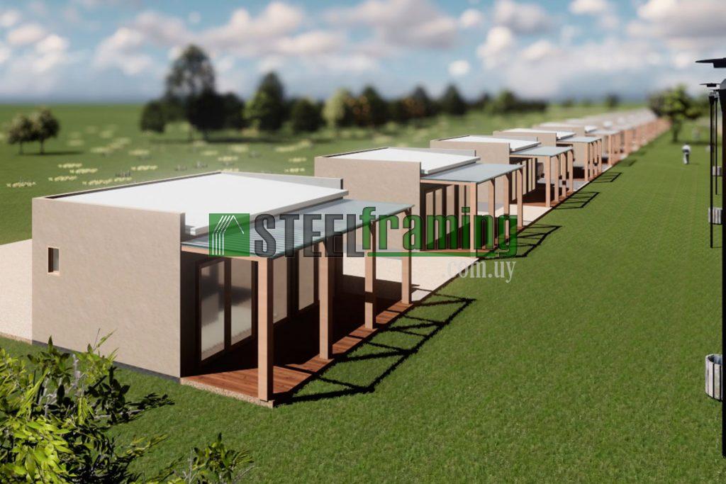 Proyectos casas prefabricadas, steel framing y construcción en seco Uruguay